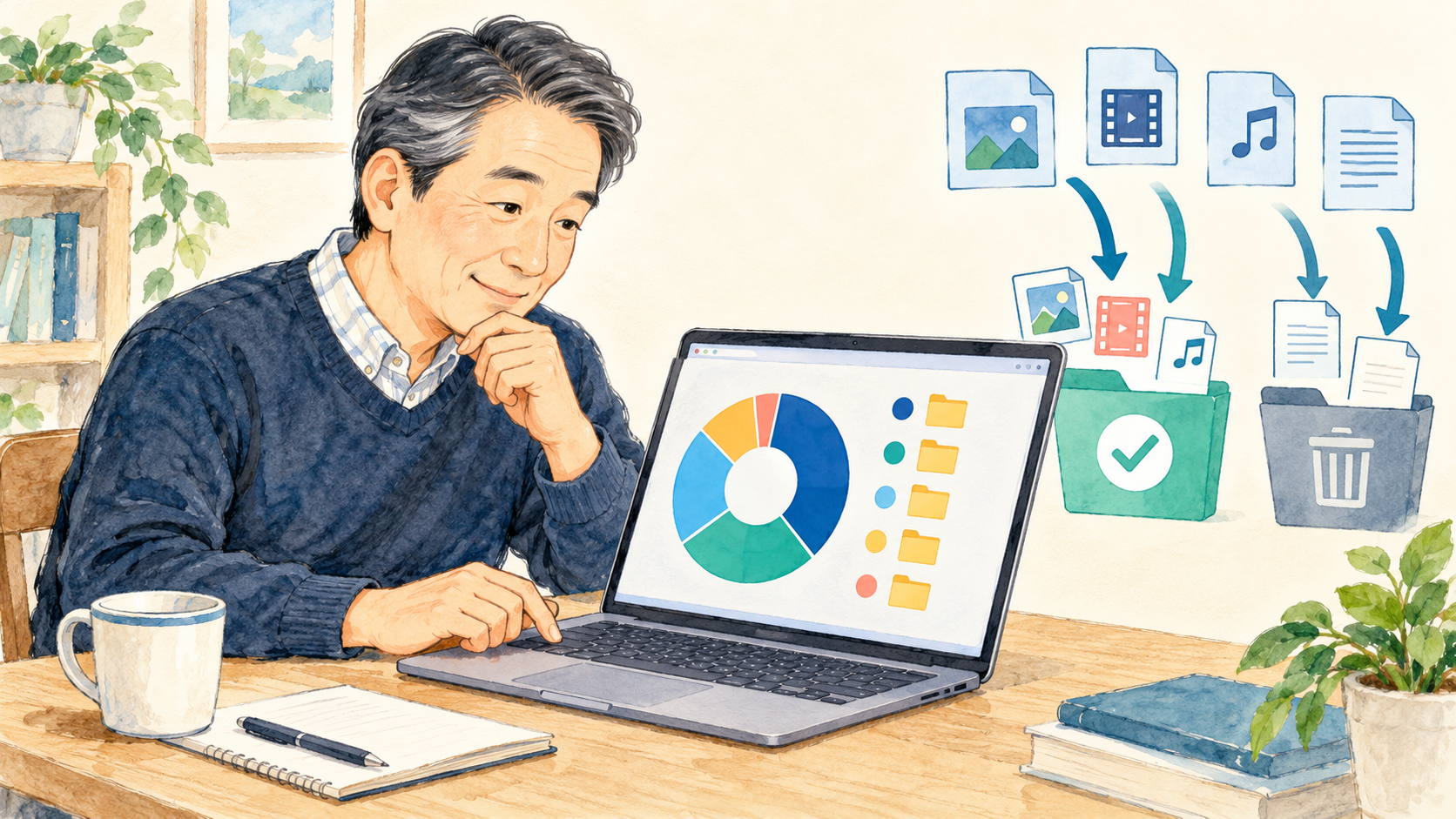 Windows 11:横長16:9のイメージ