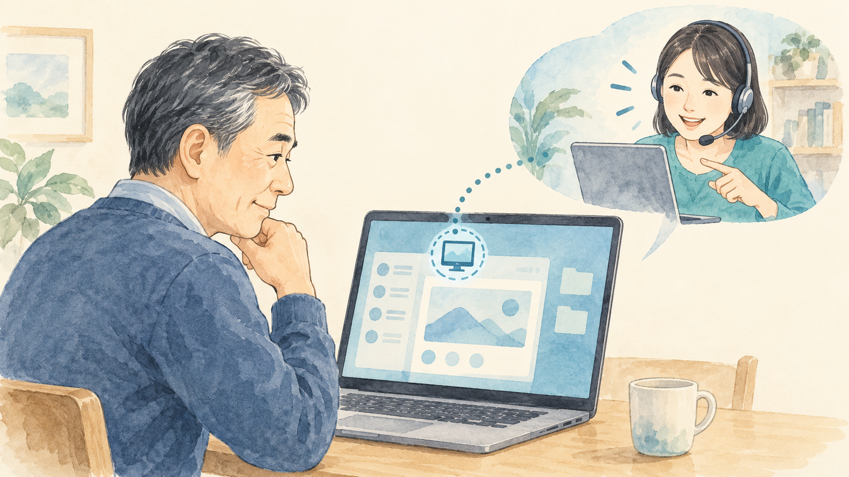 Windows 11:横長16:9のイメージ